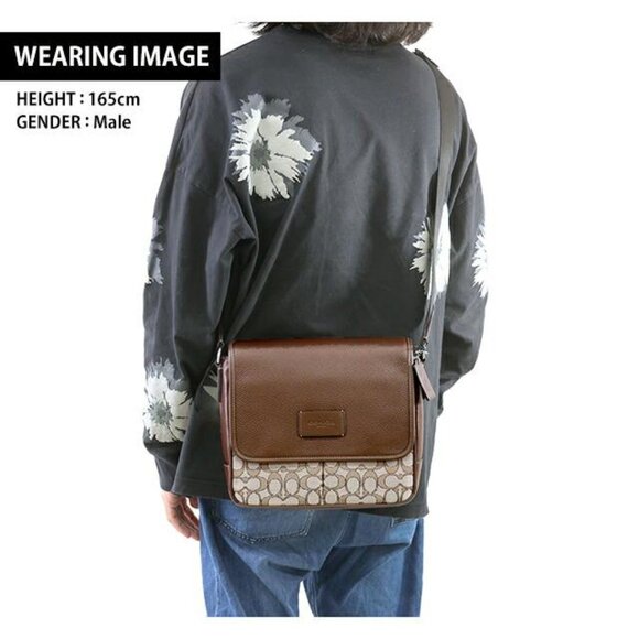 NWT COACH Sprint Map Bag 25 In Signature Jacquard - Perfect size w many pockets - Picture 1 of 9